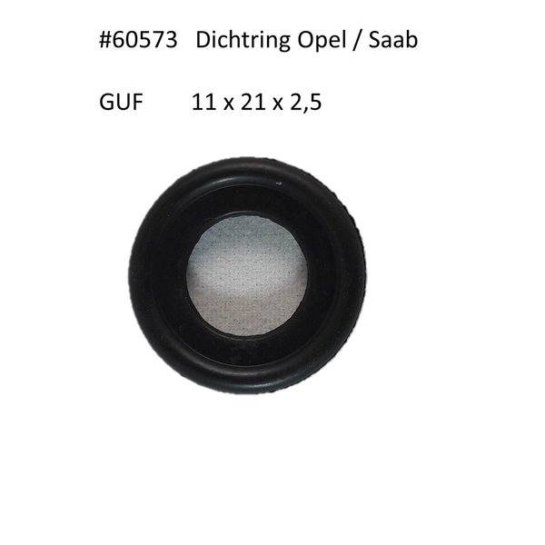 #60573 Opel /Saab  Dichtring GUF 11 x 21 x 2,5 (für Oelablassschraube)